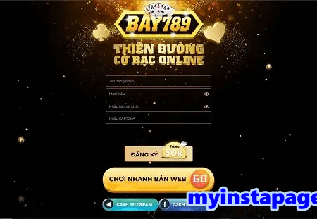 Bay789 – Đăng ký game thủ mới tặng tiền 50k tha hồ chơi tài xỉu